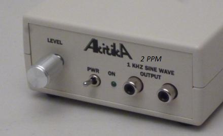 Sine wave signal generator 1KHz ultra low distortion 